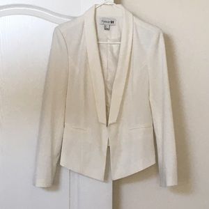 White blazer